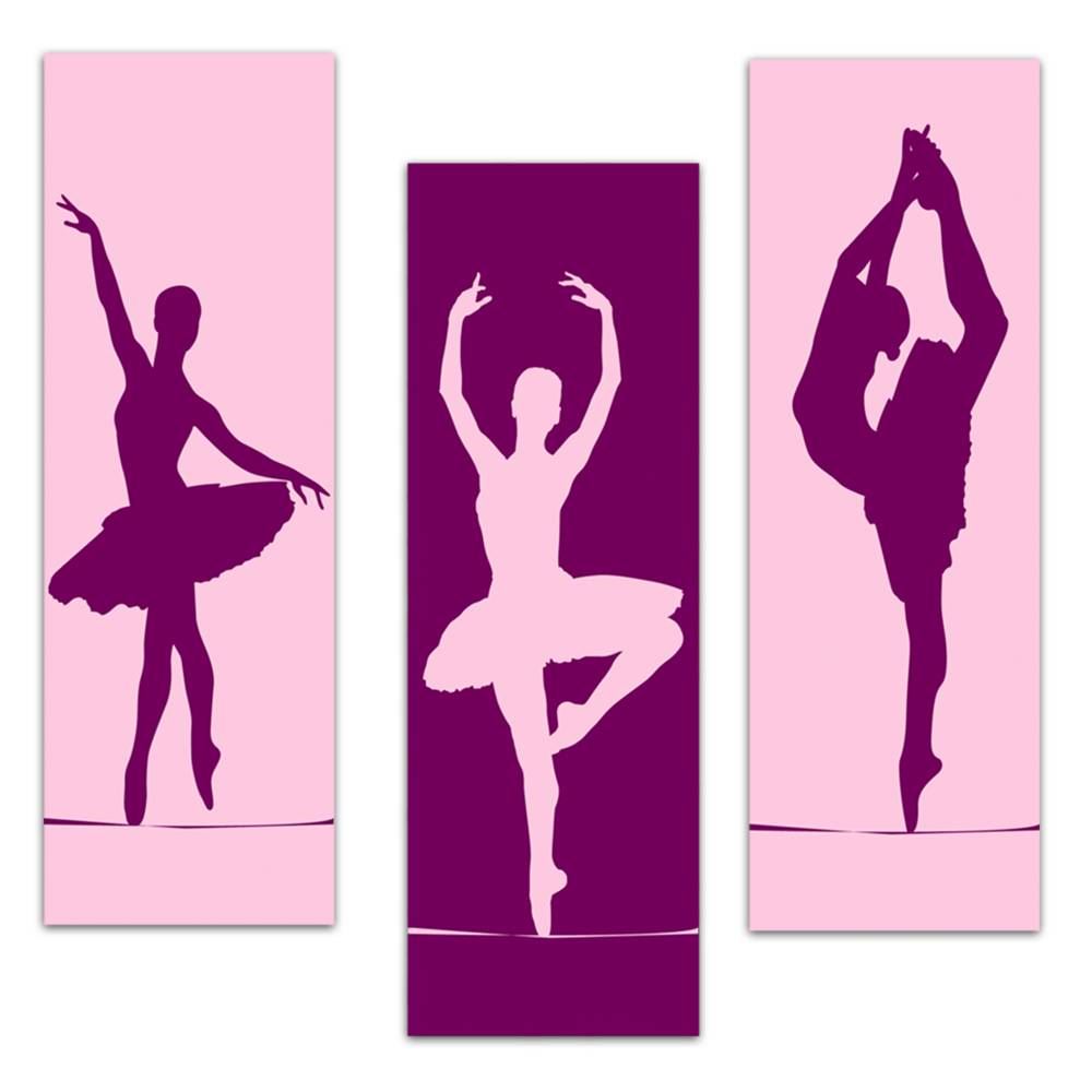 Toile danseuse verticaux 3mods /6pcs