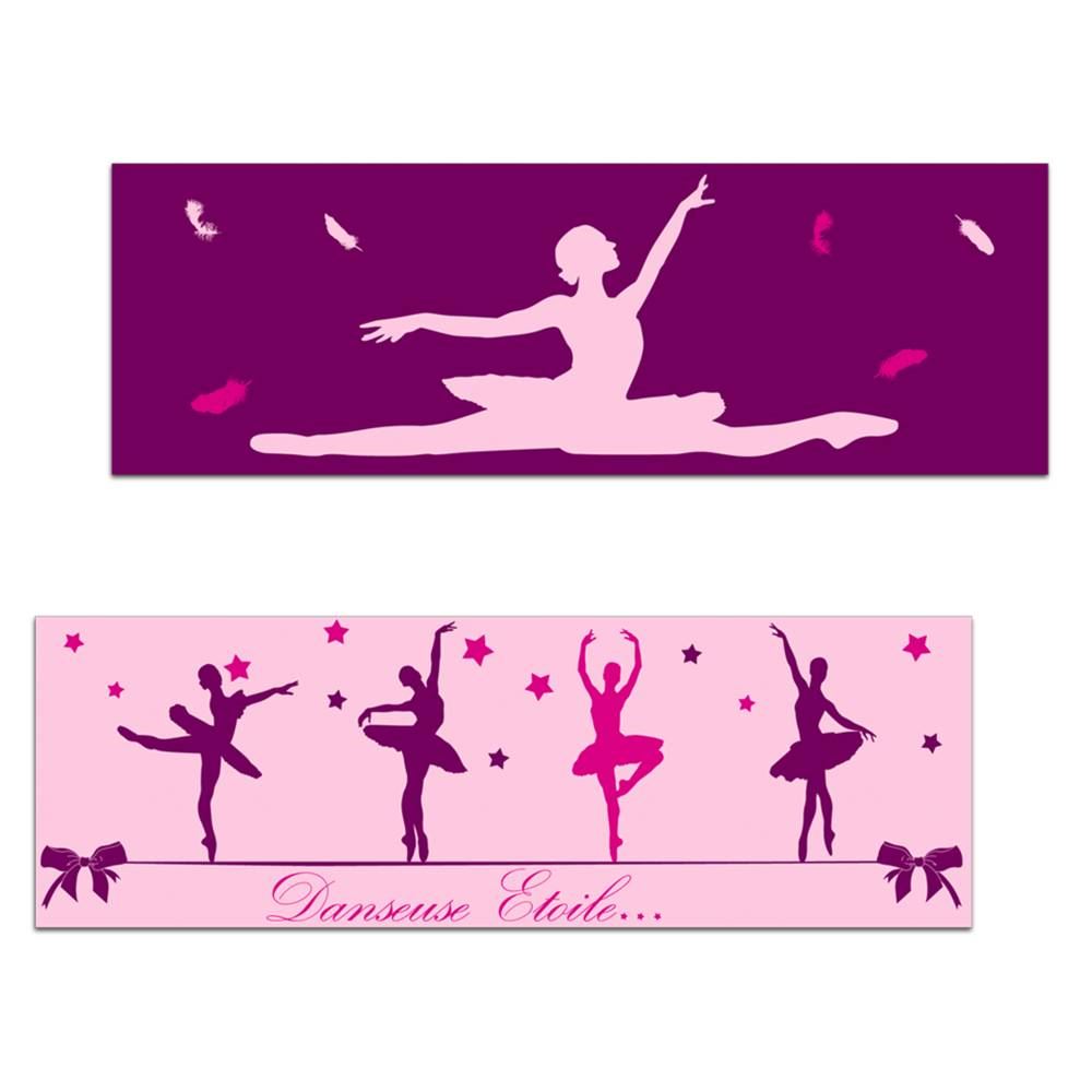 Toile danseuse horizontal 2mods /6pcs