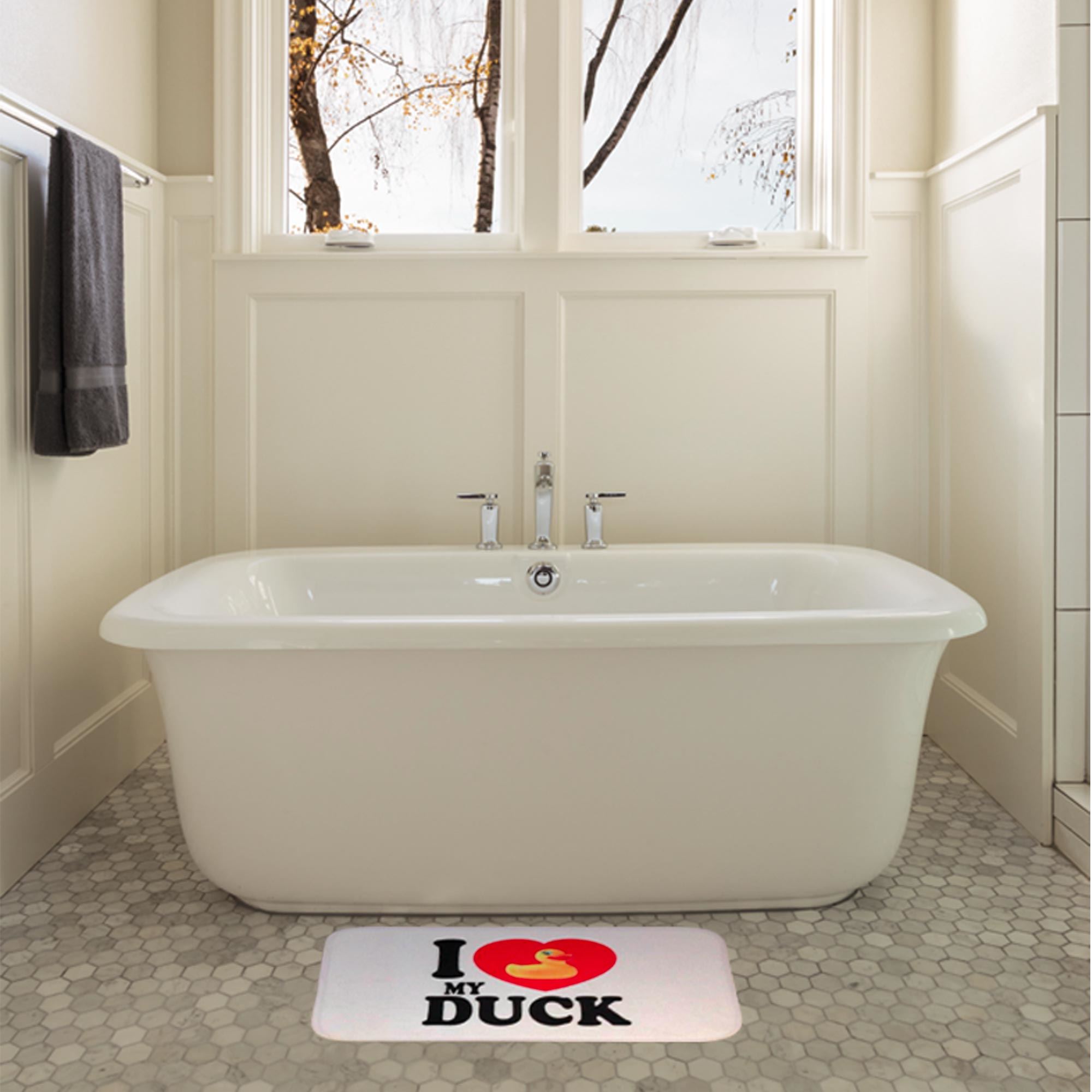 Tapis salle de bain canard