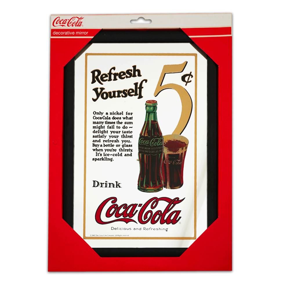 Miroir coca cola 5 cent