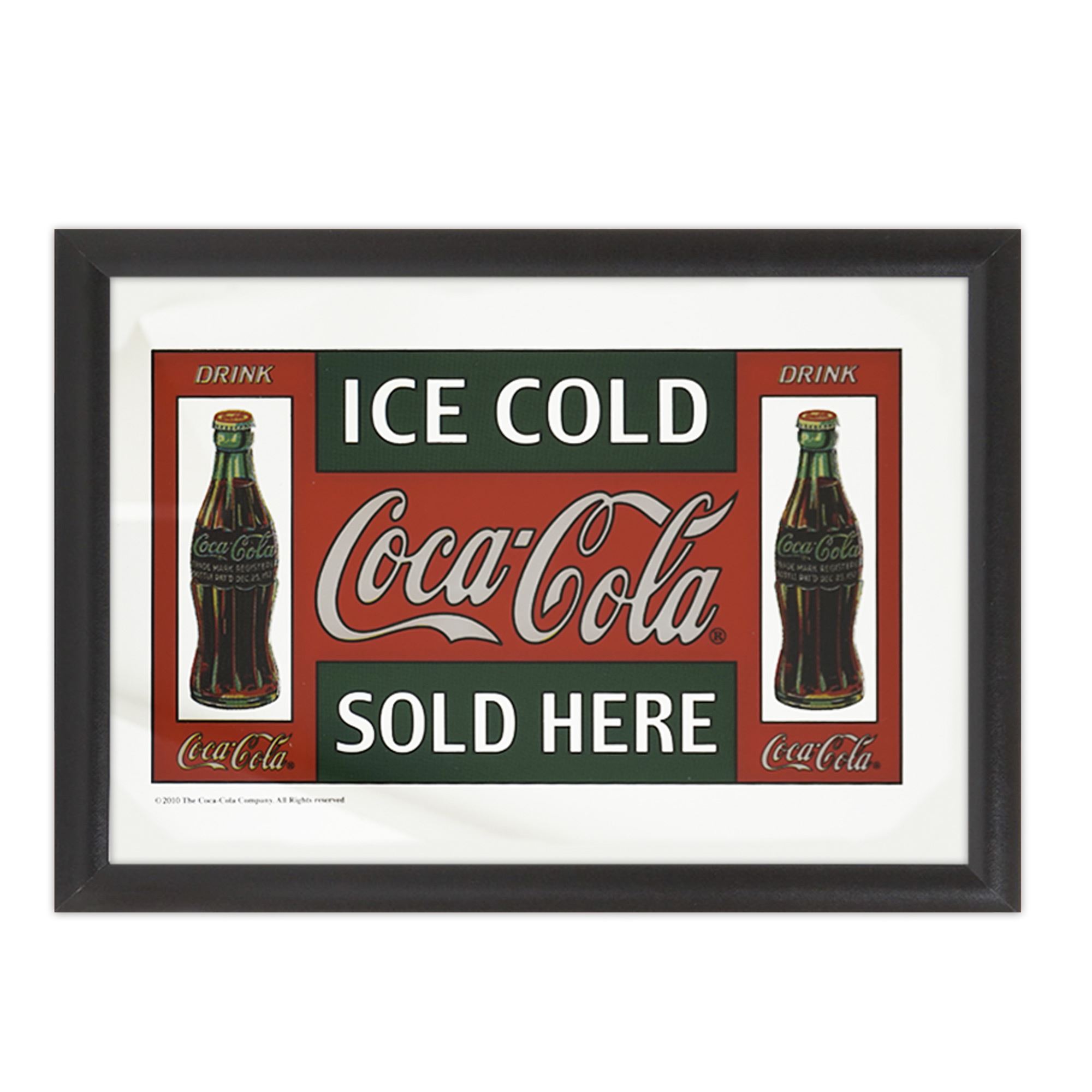 Miroir coca cola ice cold....