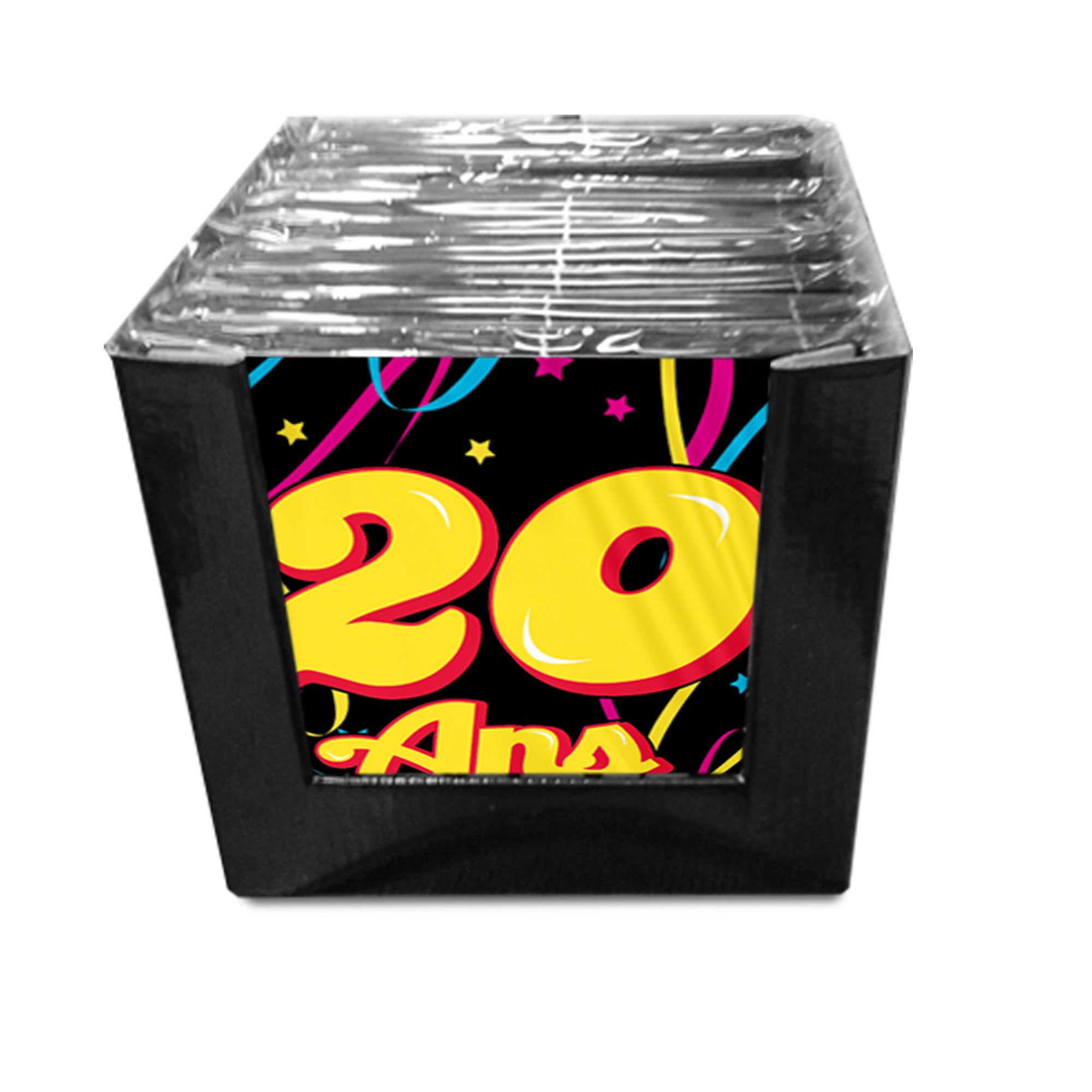 Pack 20 serviettes 20ans