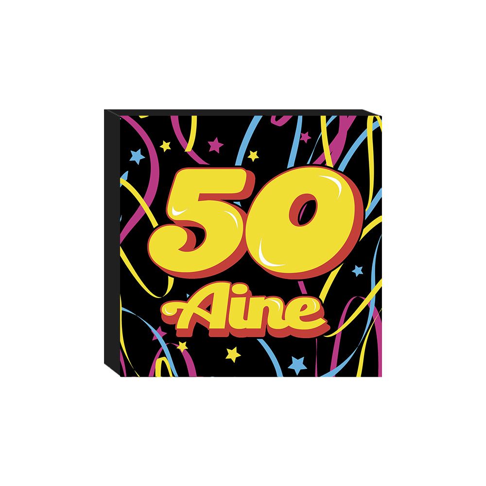 Pack 20 serviettes 50aine