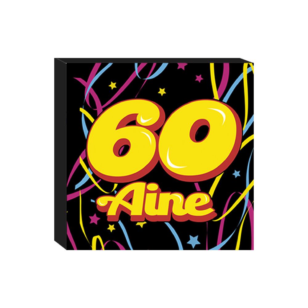 Pack 20 serviettes 60aine