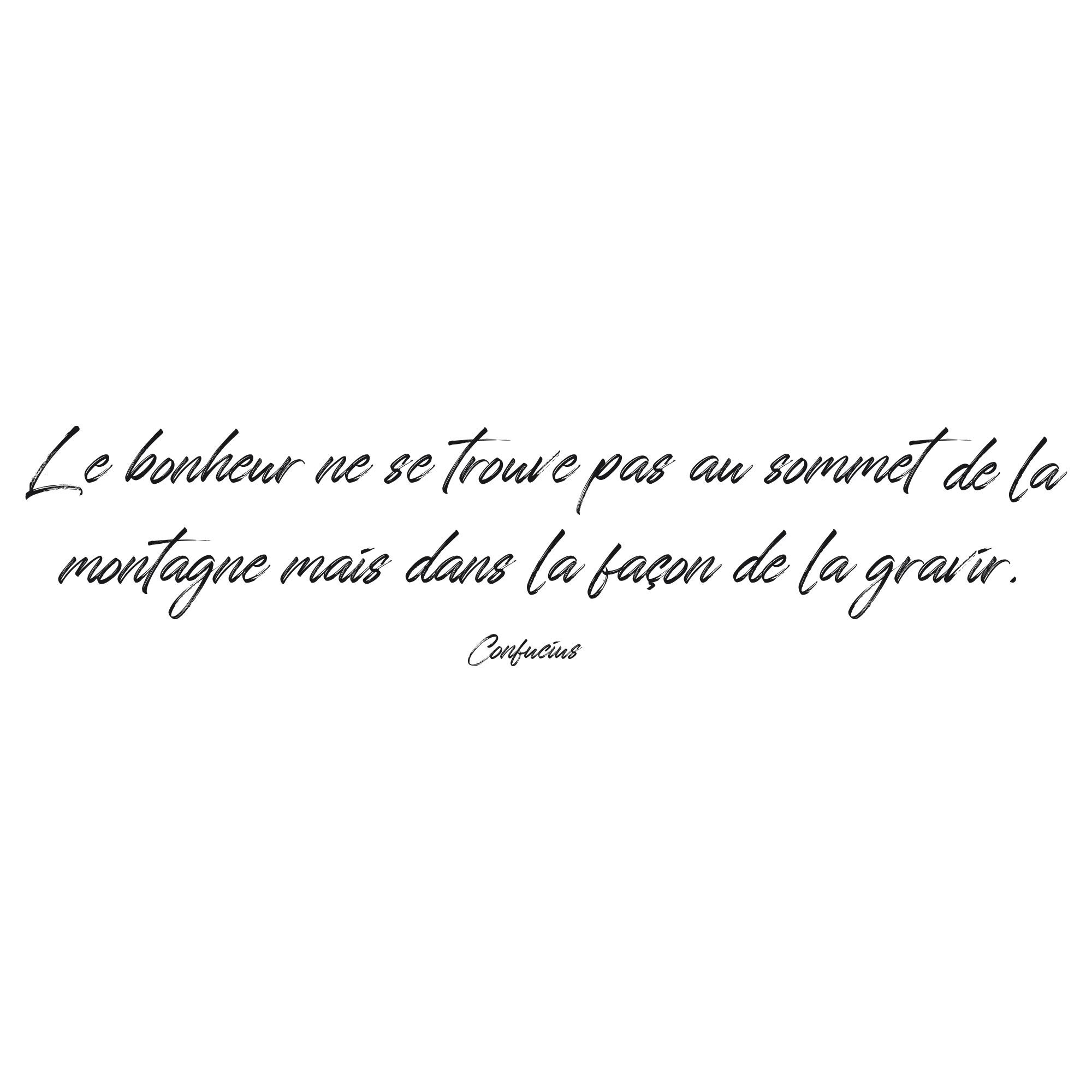 Sticker "le bonheur ne se trouve"