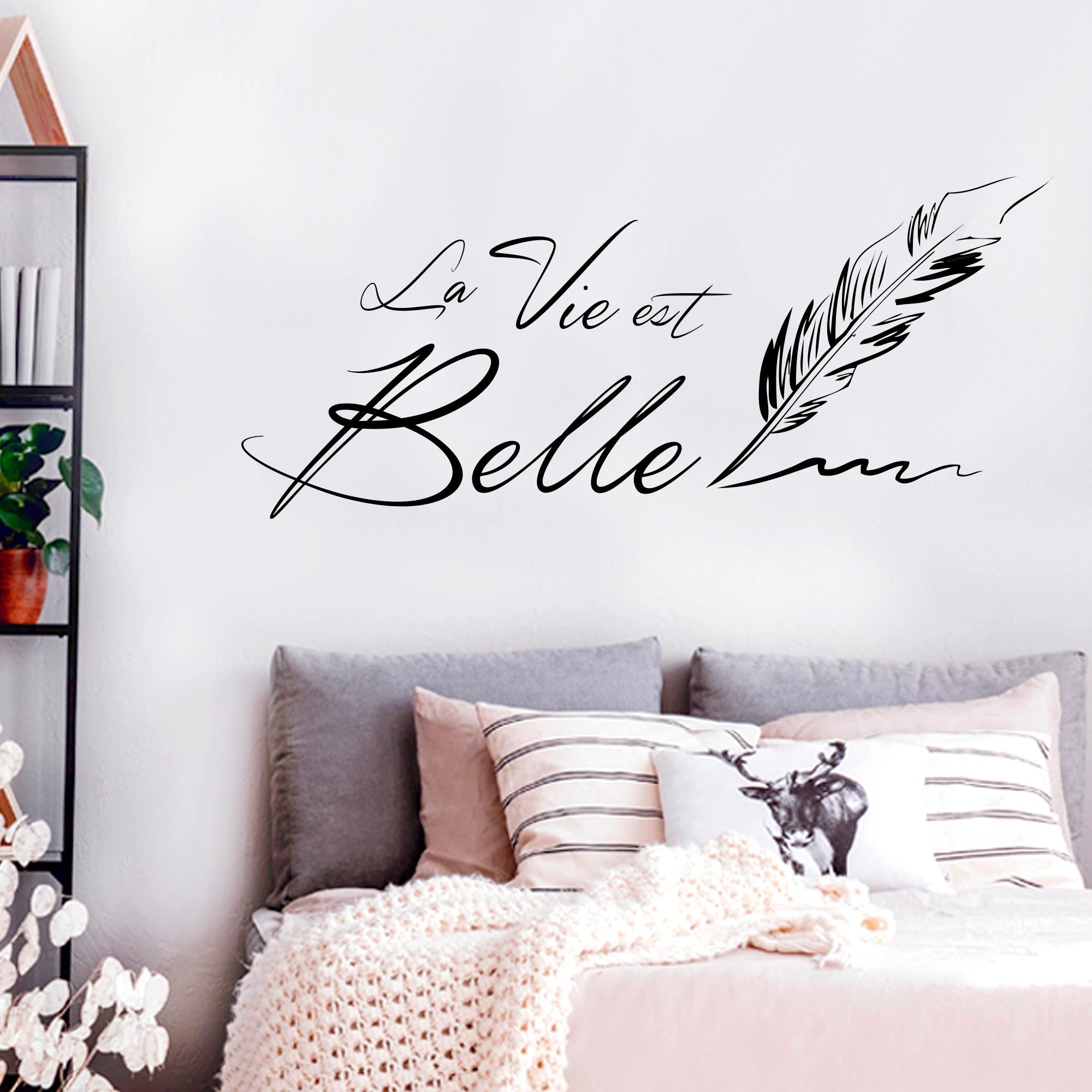 Sticker la vie est belle