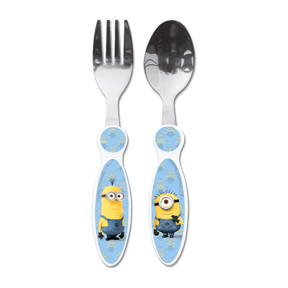 Pack couverts minions metal