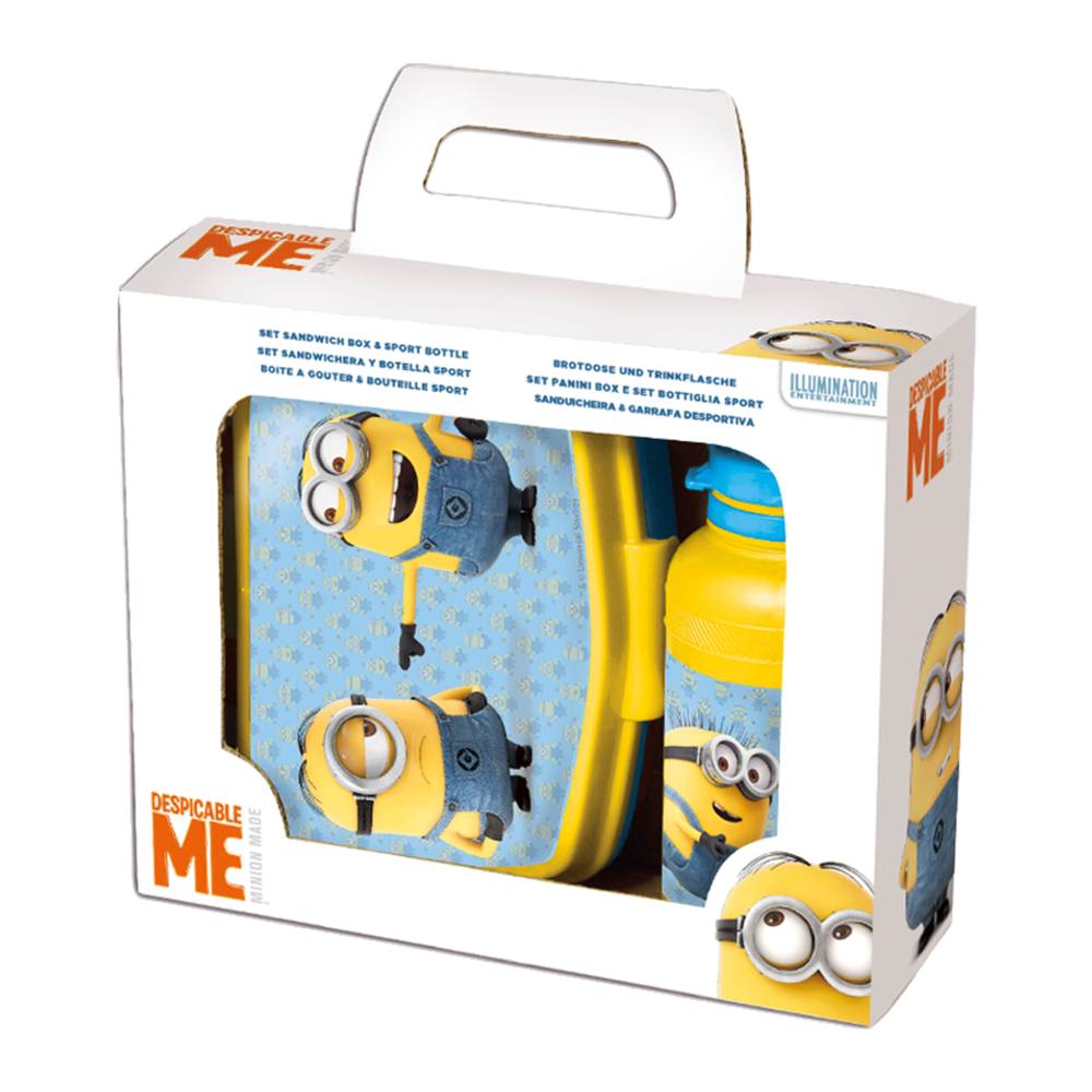 Bte a gouter+gourde minions