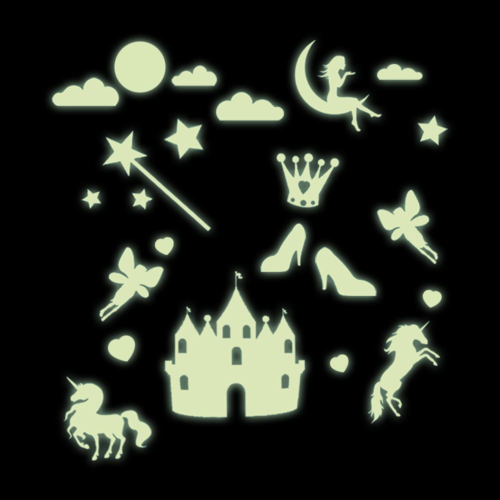 Sticker phospho princesse