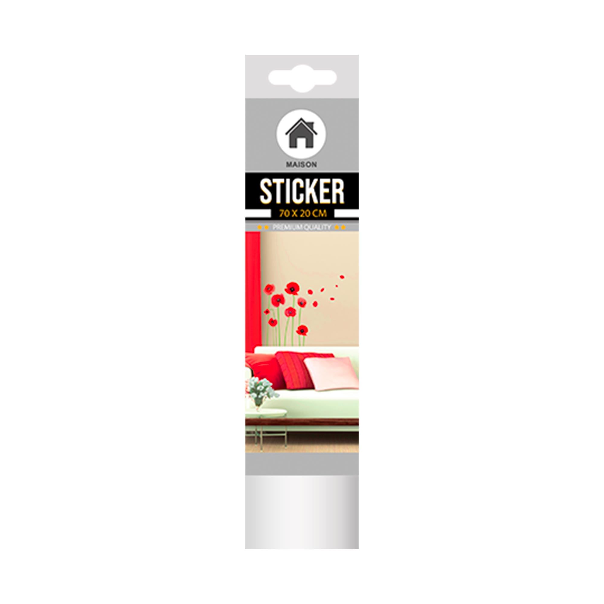 Sticker coquelicots
