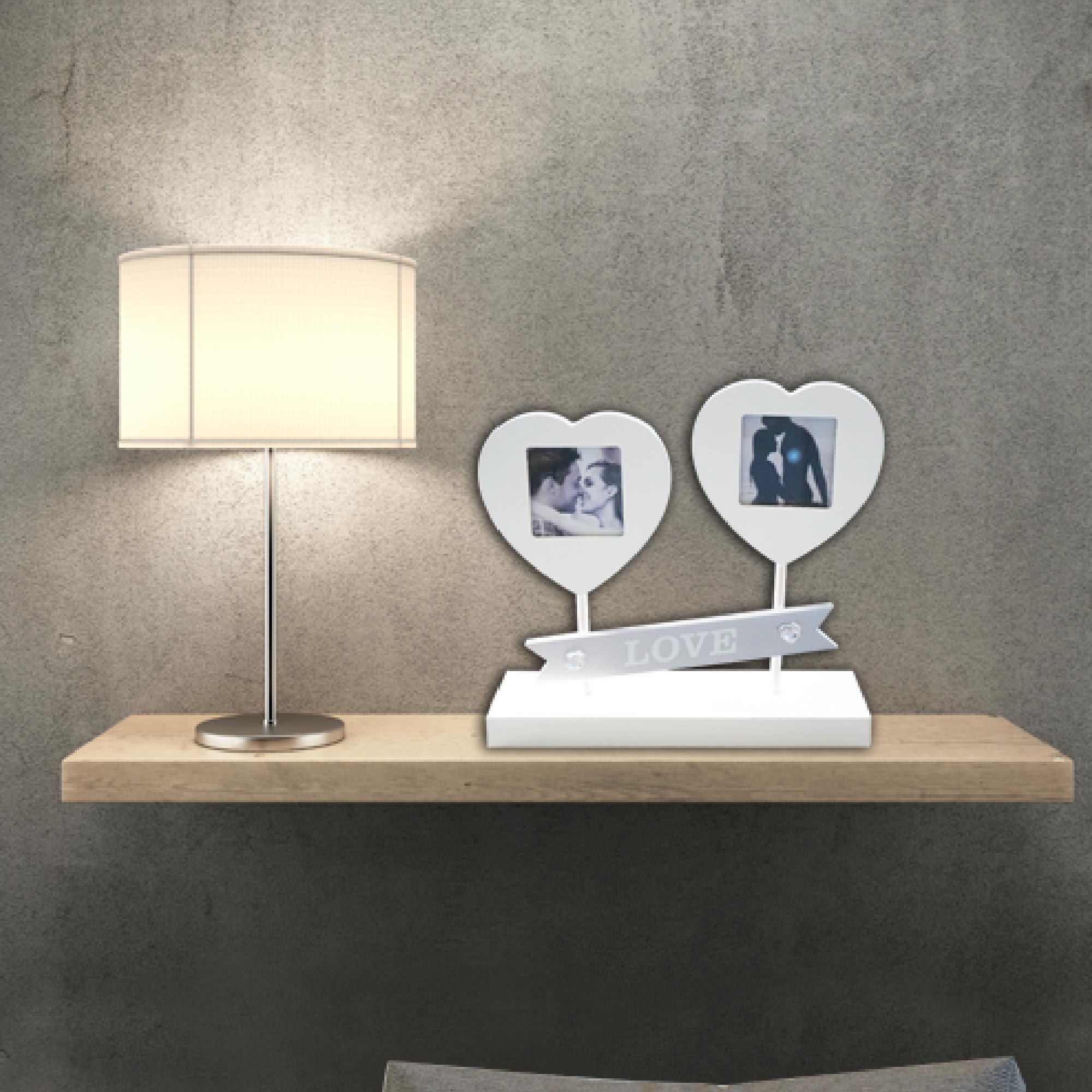 Porte photo double love