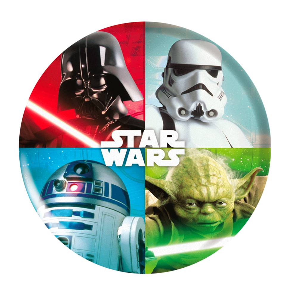 Assiette plate star wars