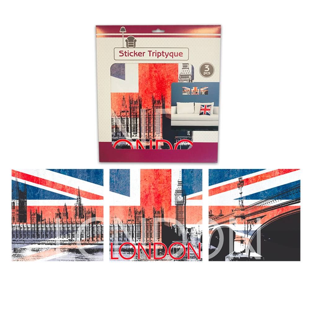 Sticker triptyque london