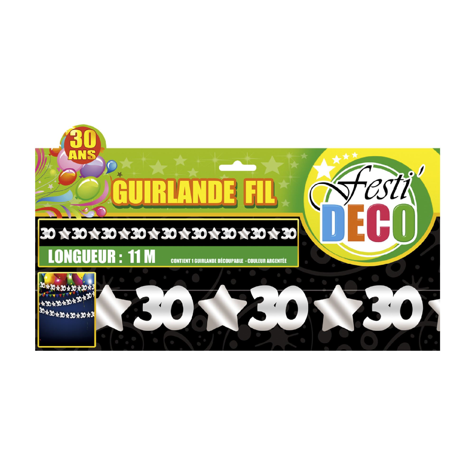 Guirlande fil 30aine