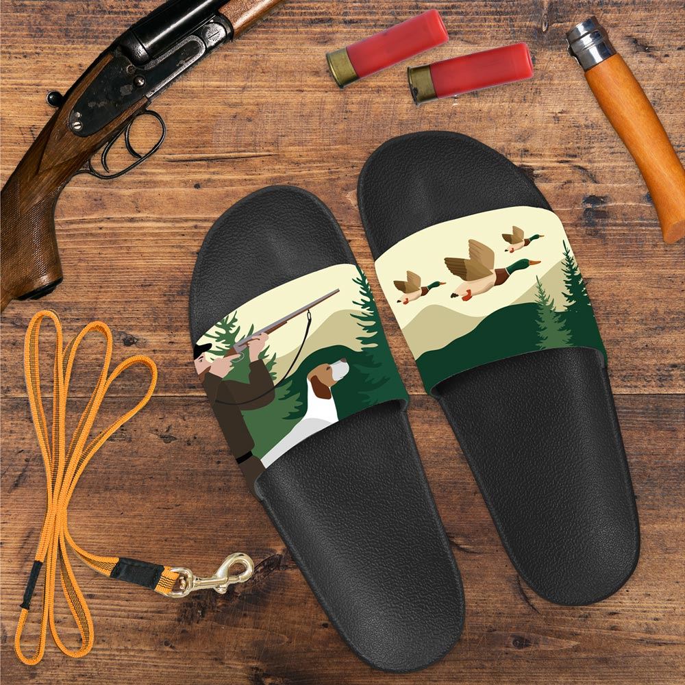 Claquettes duo chasse t40-42/43-45