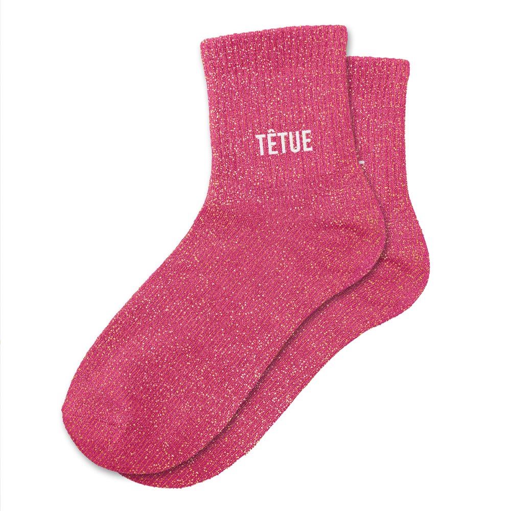Chaussettes paillettes tetue