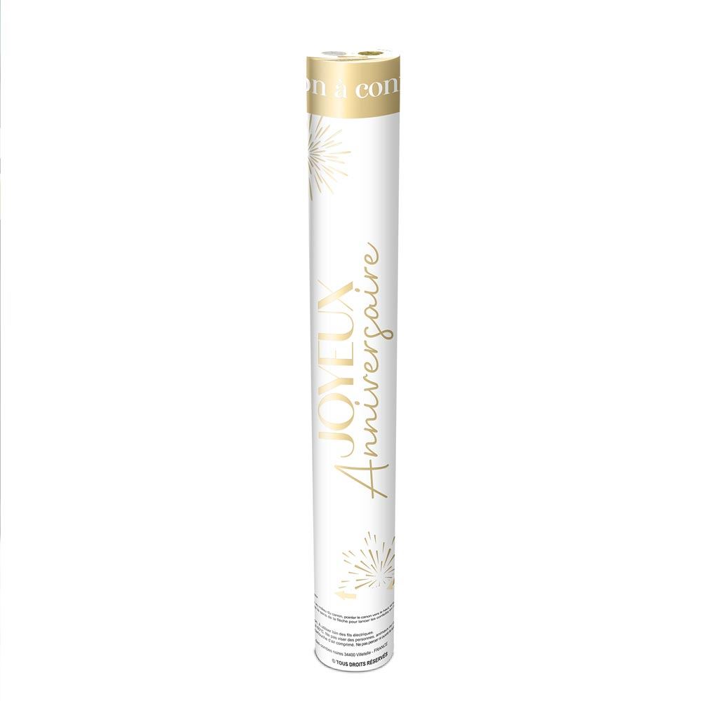 Canon confettis party dore
