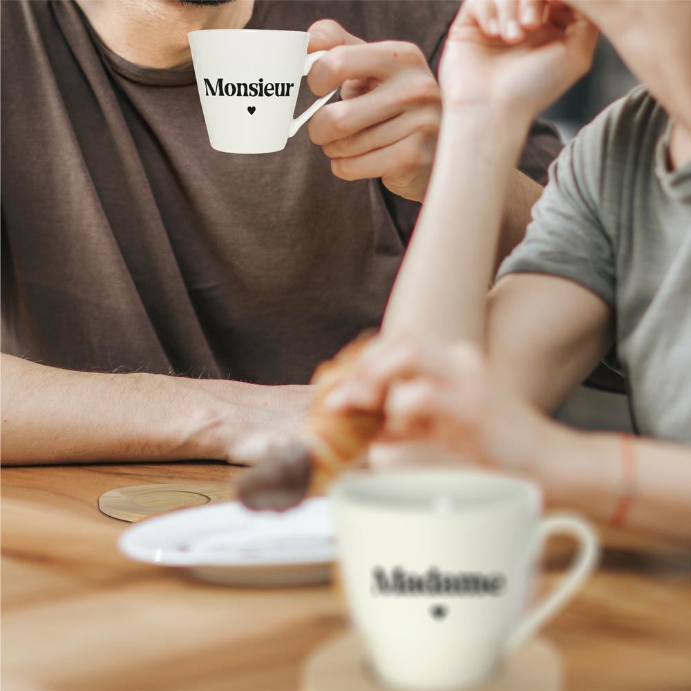 Coffret tasse cafe duo mr mme