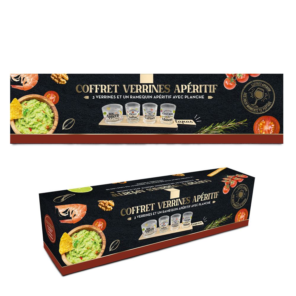 Coffret tapas 4 verrines