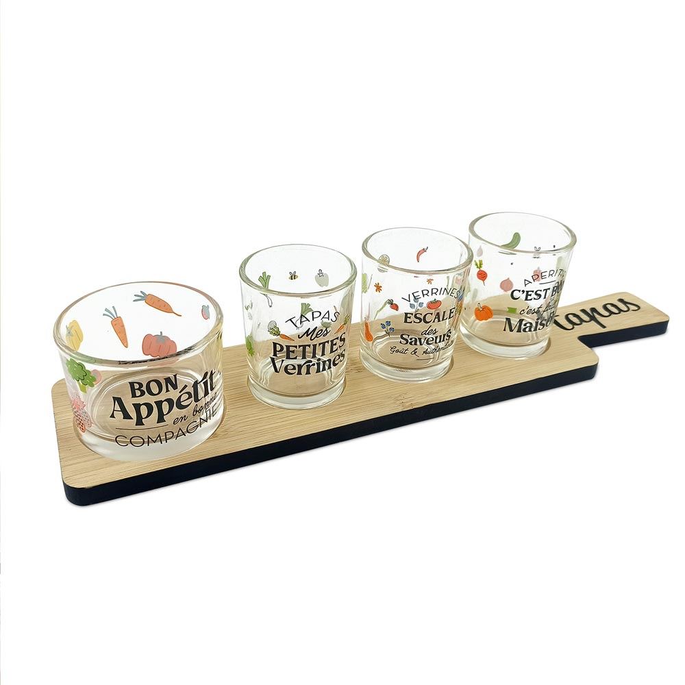 Coffret tapas 4 verrines