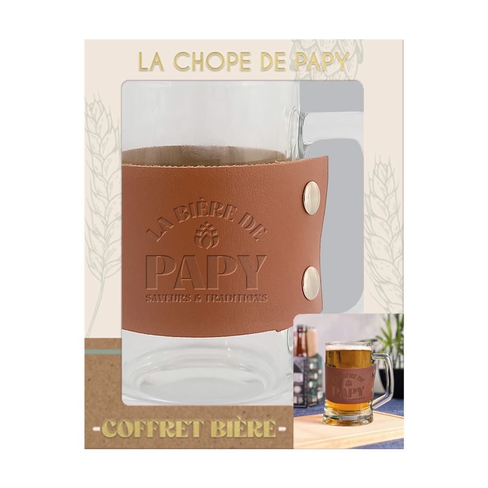 Chope a biere de papy