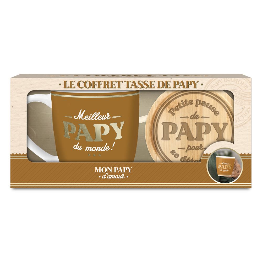 Coffret tasse de papy