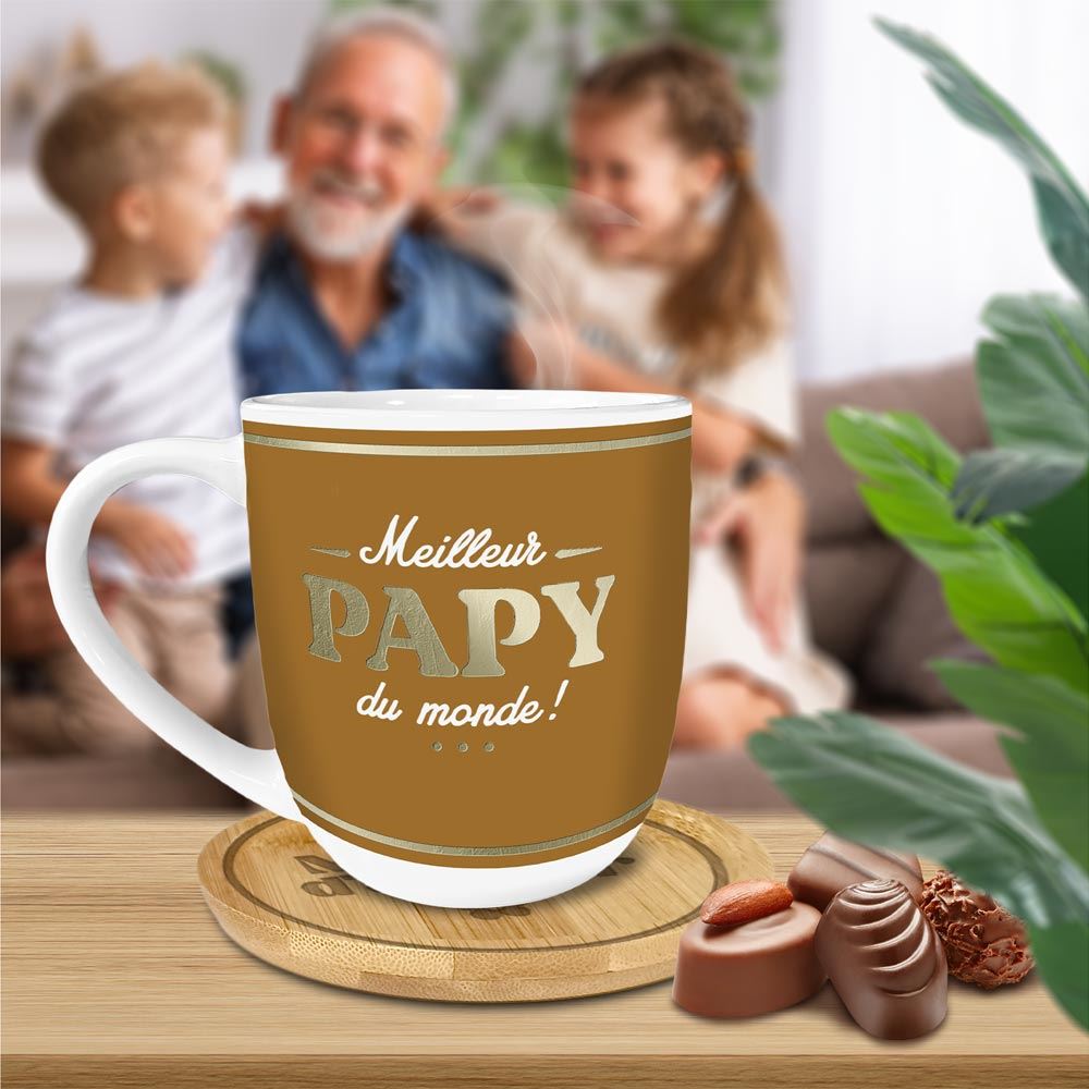Coffret tasse de papy