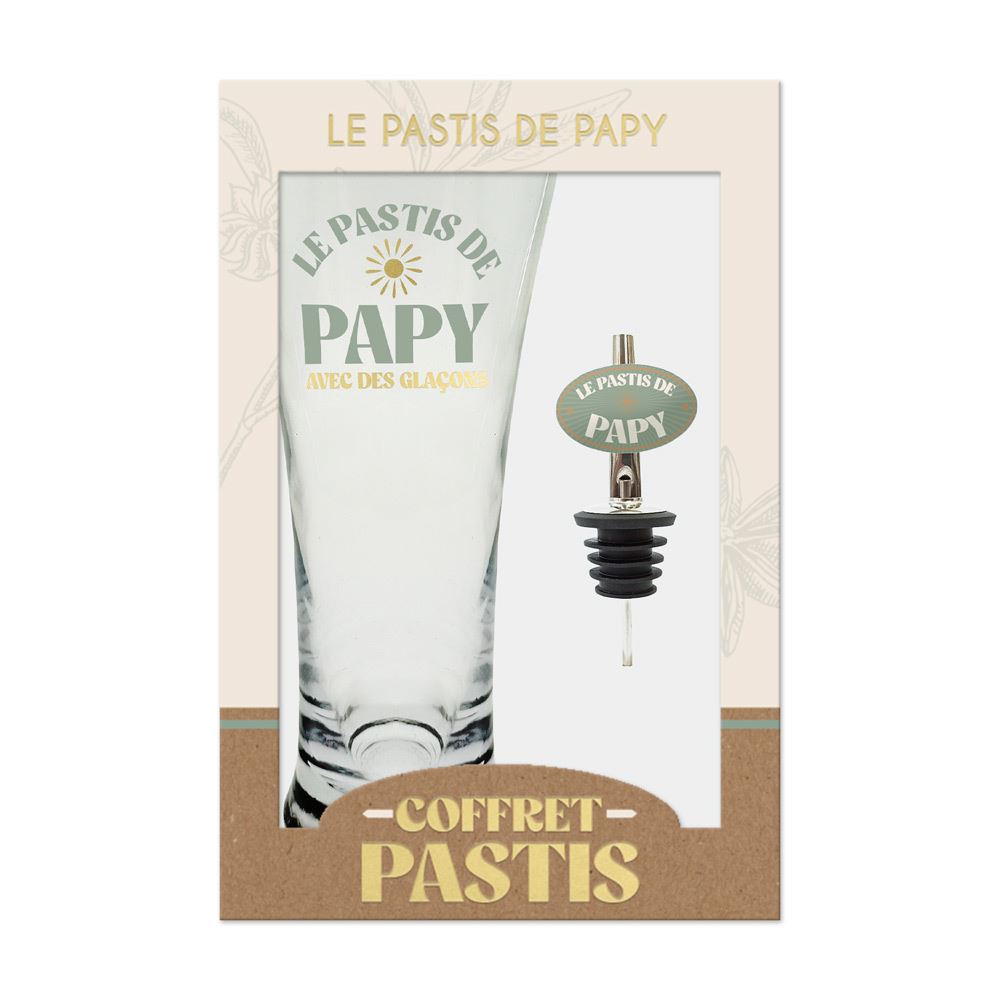 Coffret le pastis de papy
