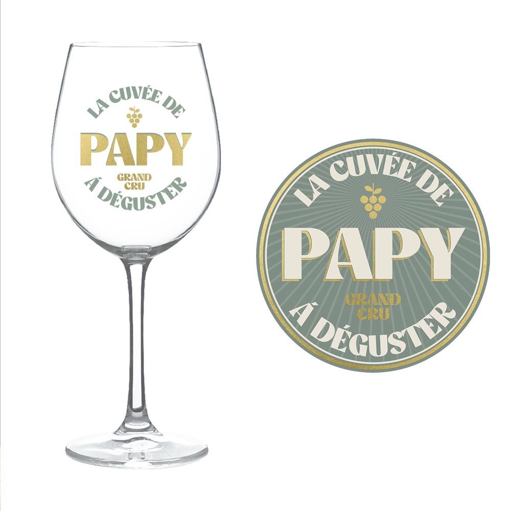 Coffret vin papy