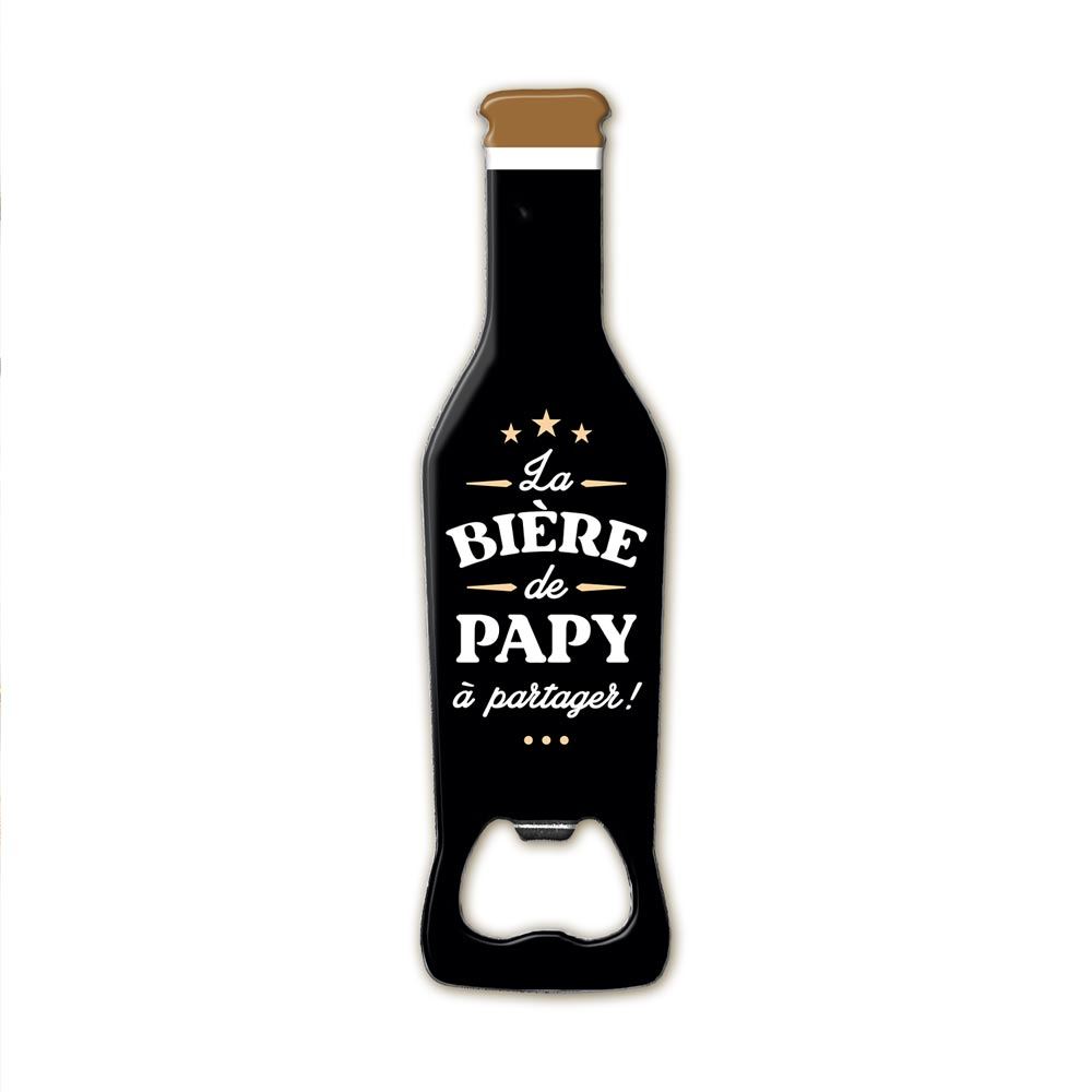 Decapsuleur forme bouteille papy