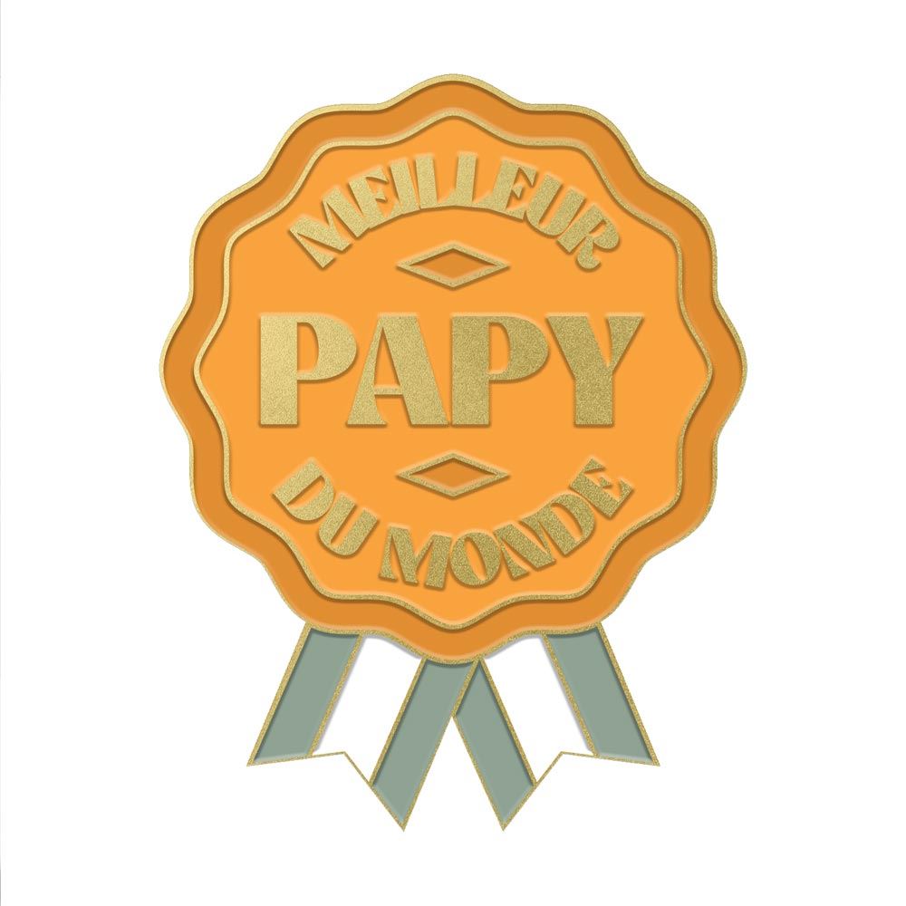 Magnet meilleur papy du monde