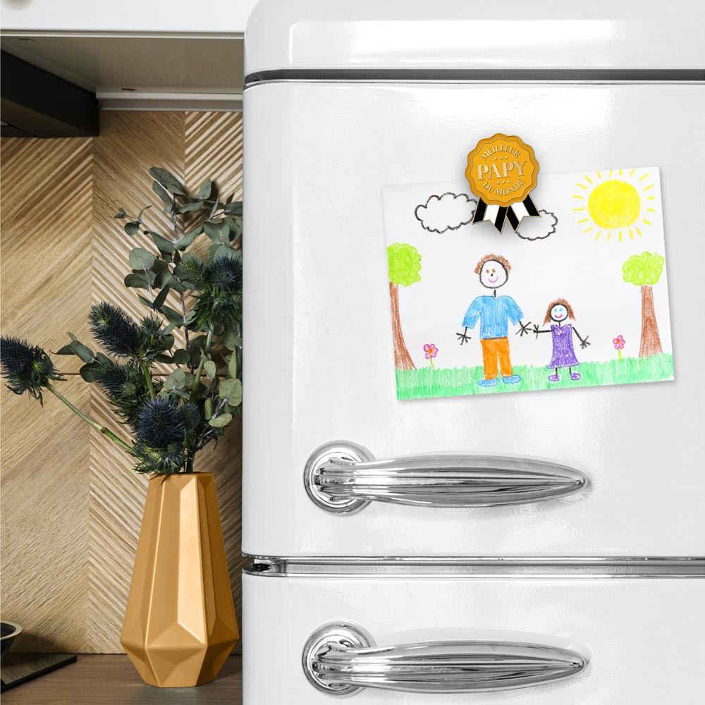 Magnet meilleur papy du monde