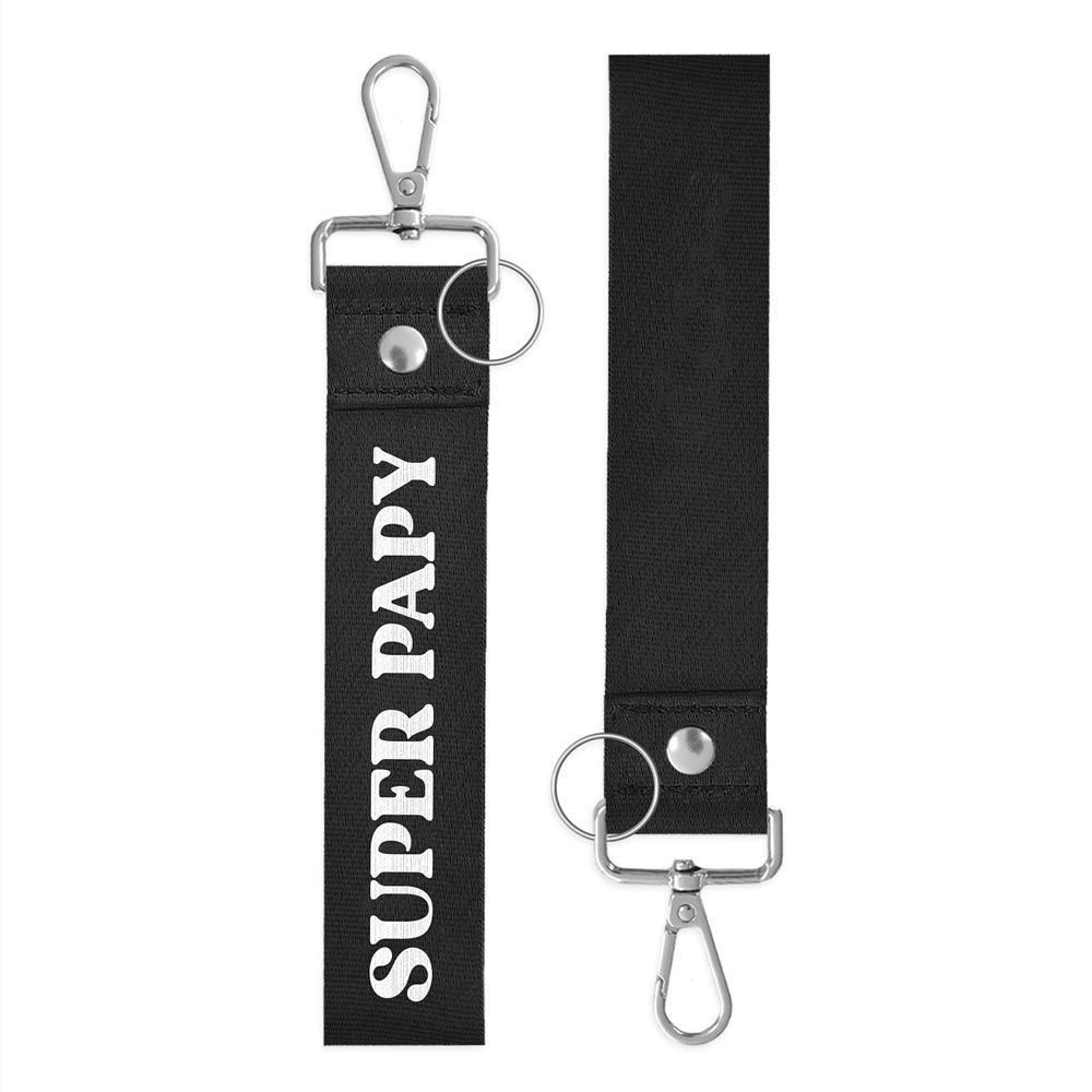 Porte cles laniere super papy