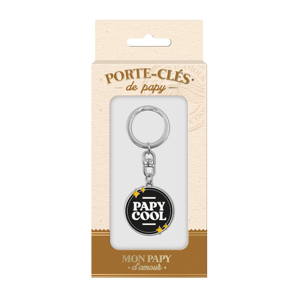 Porte cles meilleur papy du monde