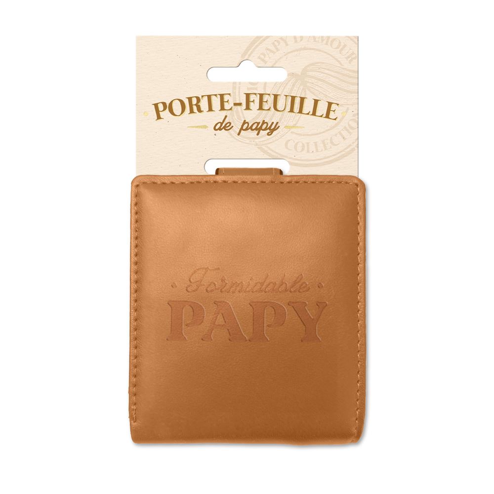 Porte feuille formidable papy