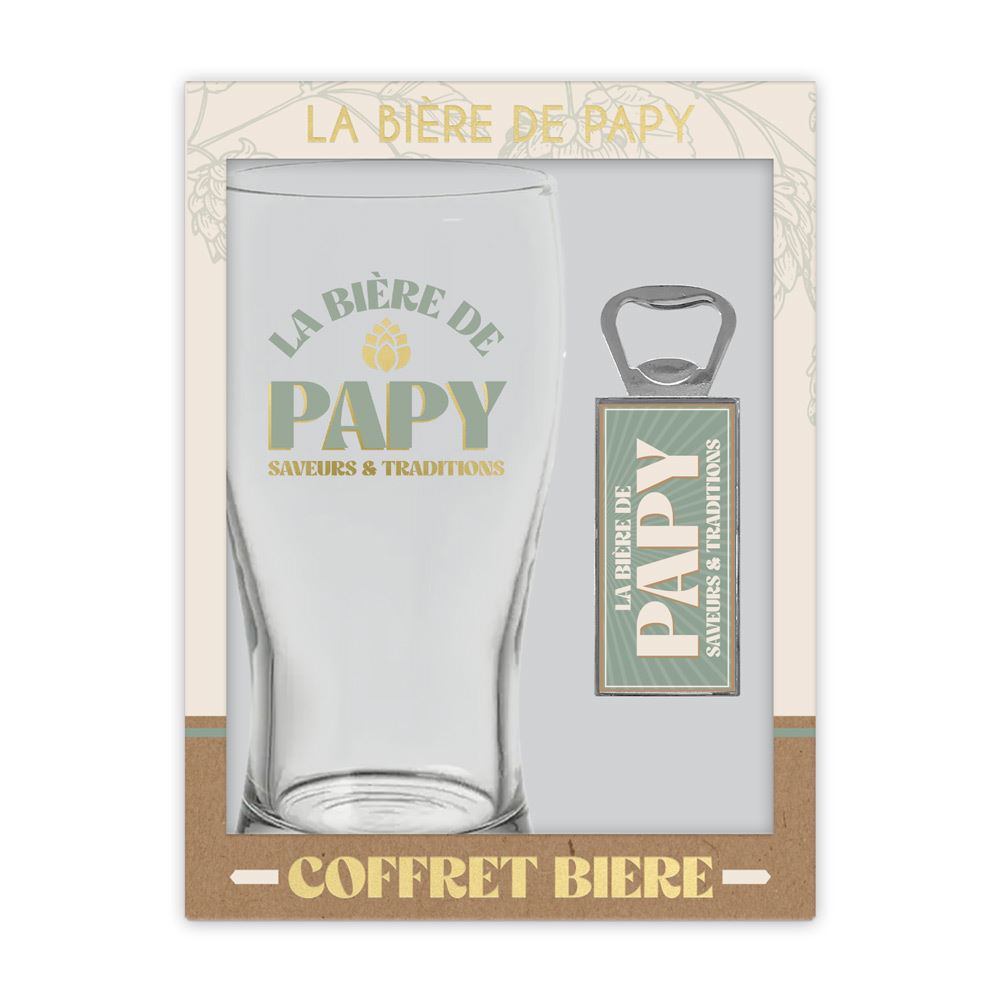 Coffret biere papy damour