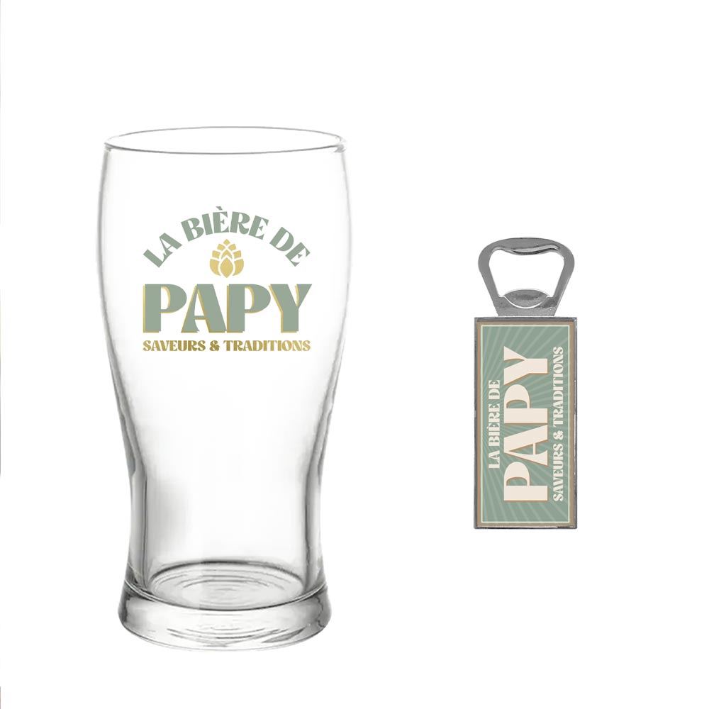 Coffret biere papy damour