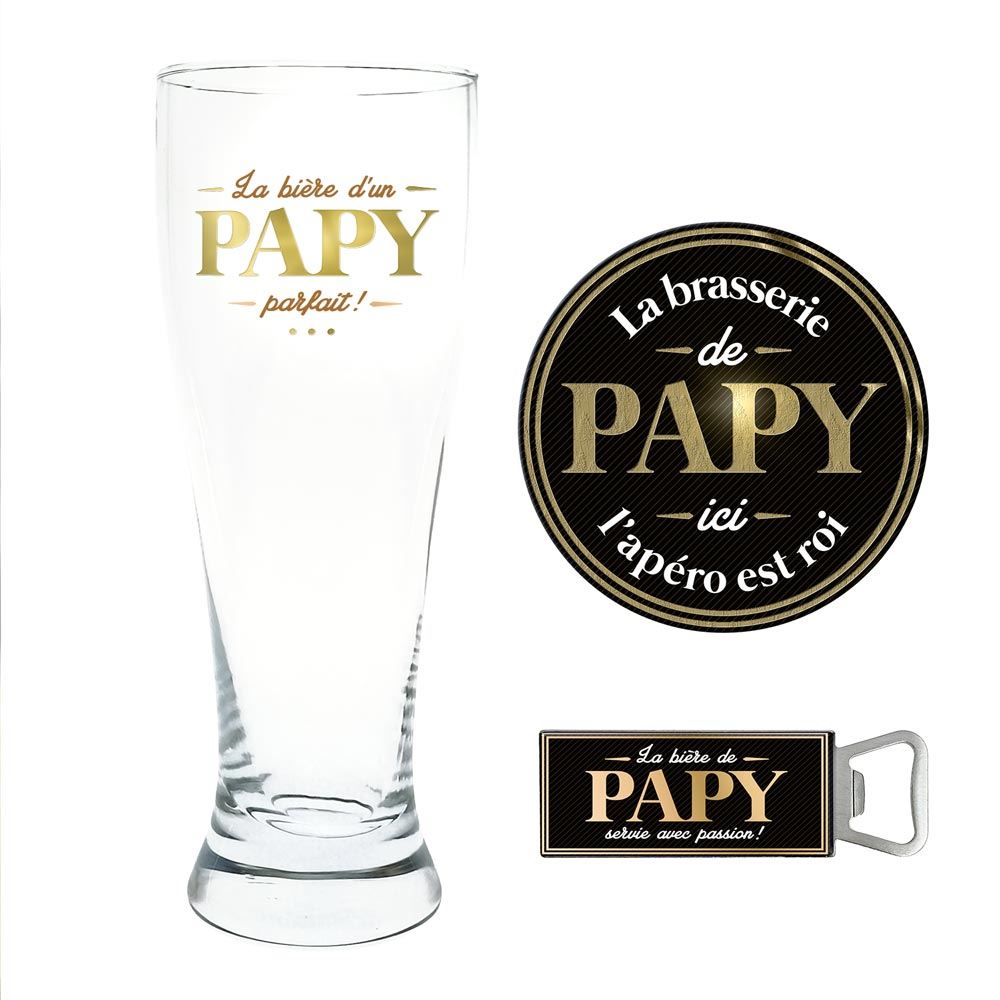 Coffret biere papy damour