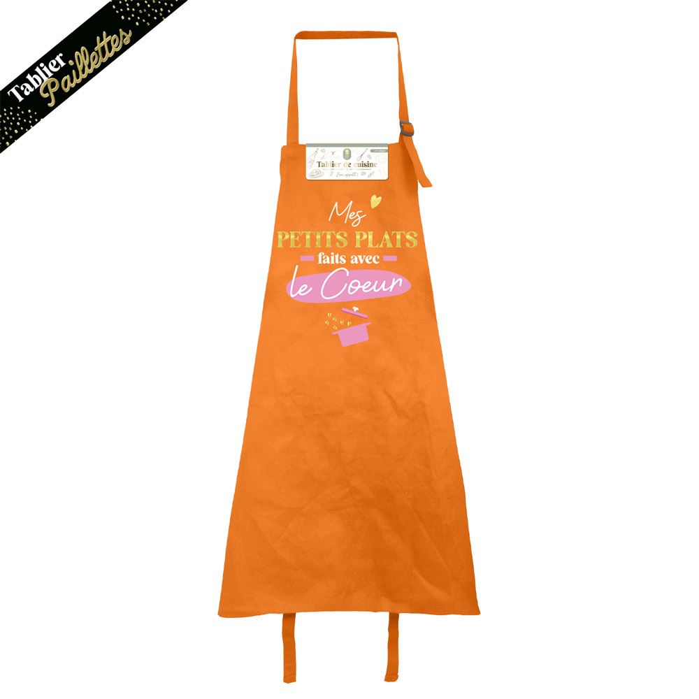 Tablier affectif petits plats