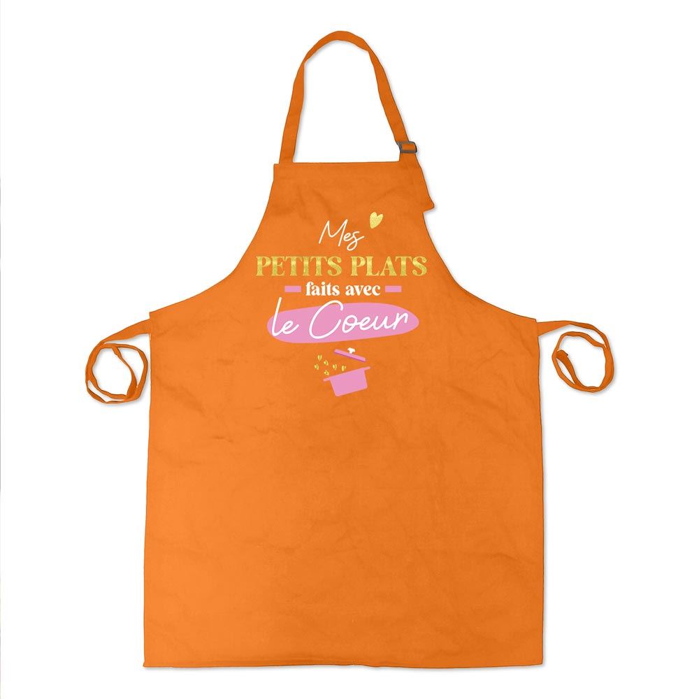 Tablier affectif petits plats