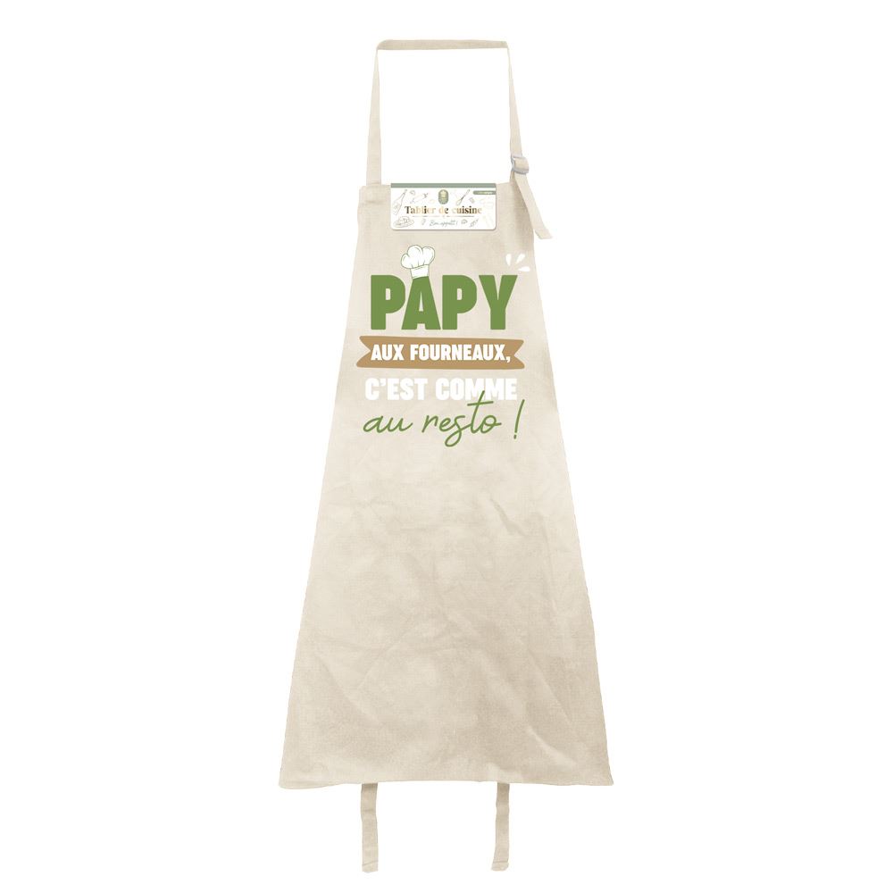 Tablier affectif papy