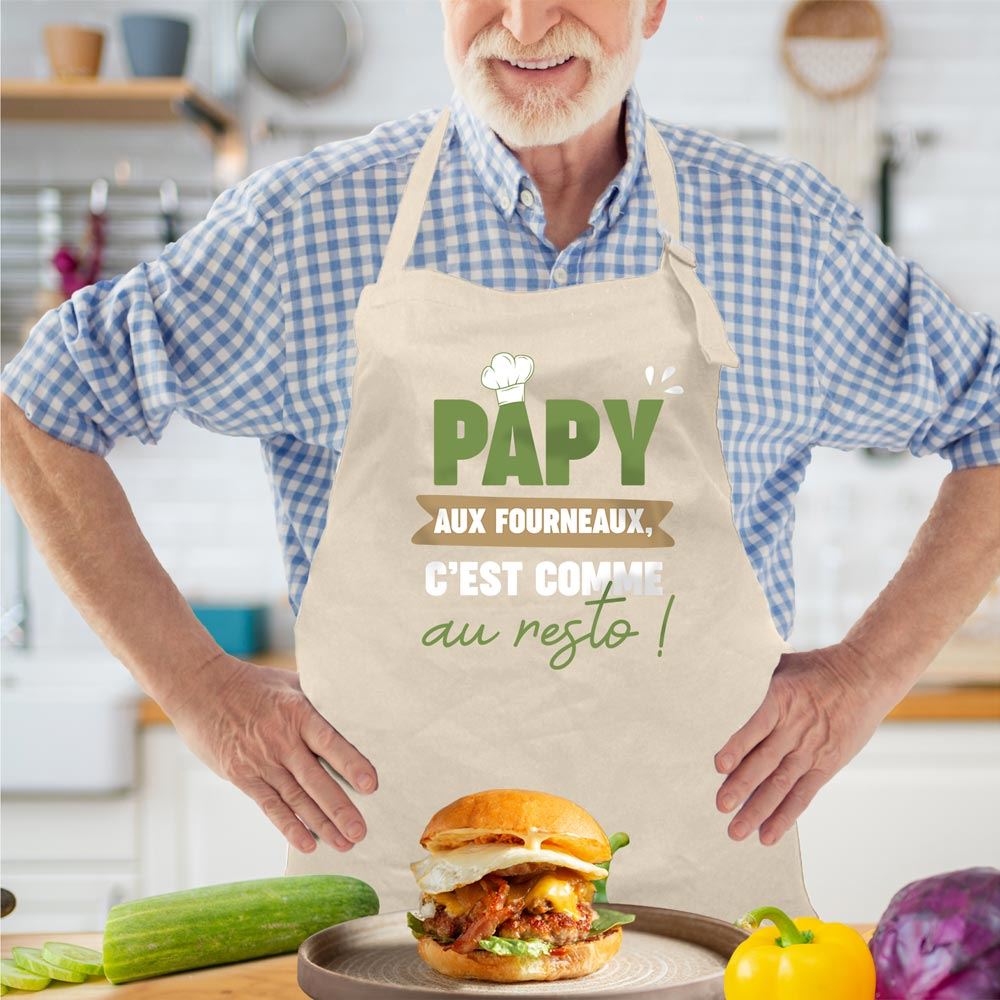 Tablier affectif papy