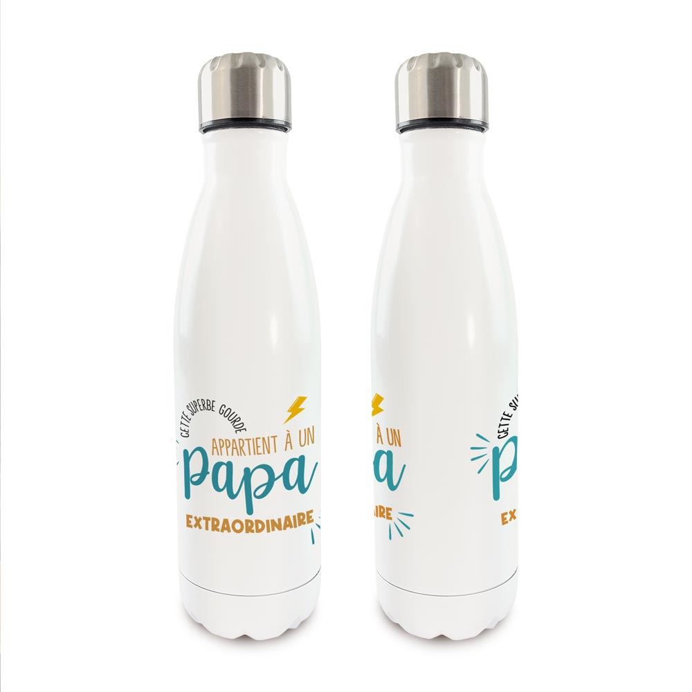 Gourde isotherme papa extraordinaire