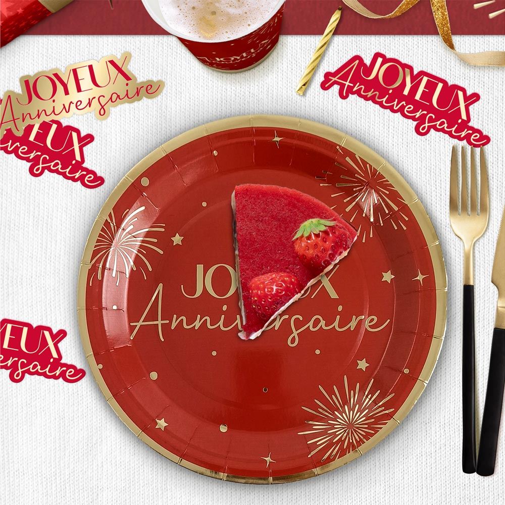 Rubrique Thème Party Rouge