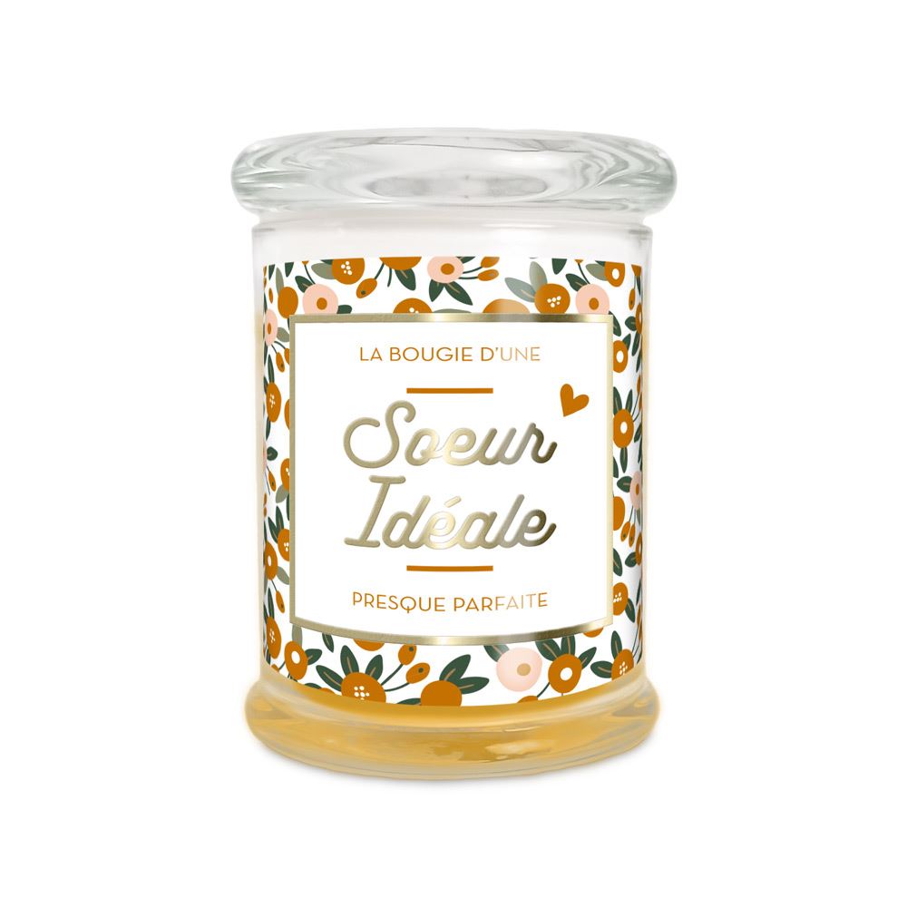 Bougie verre vanille sŒur ideale
