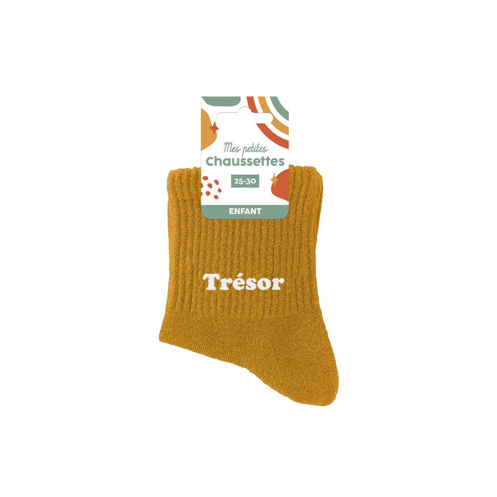 Chaussettes enfant tresor 3-6ans garcon 
