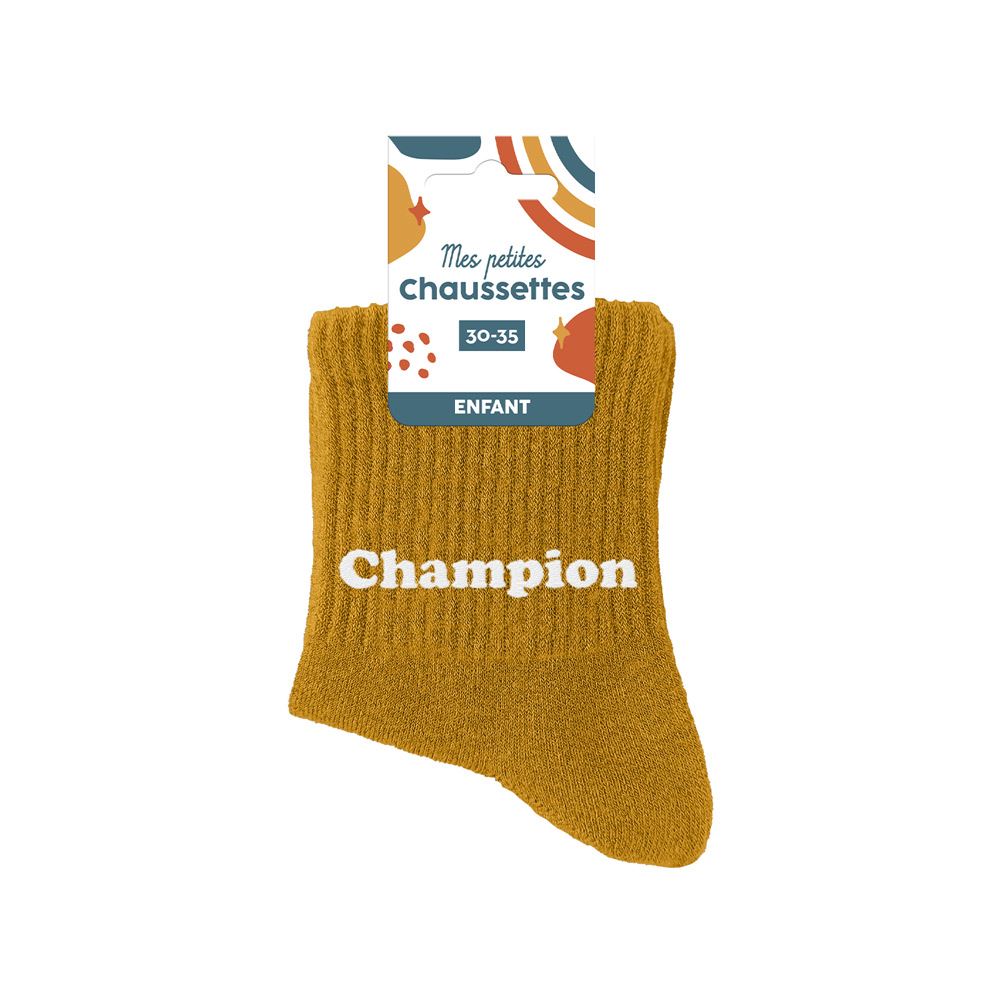Chaussettes enfant champion 6-10ans garcon
