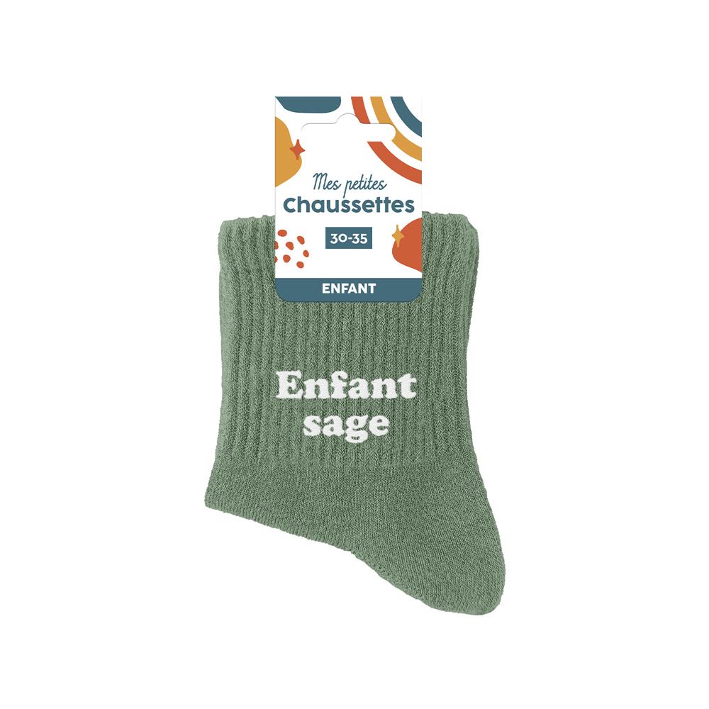 Chaussettes enfant enfant sage 6-10ans garcon
