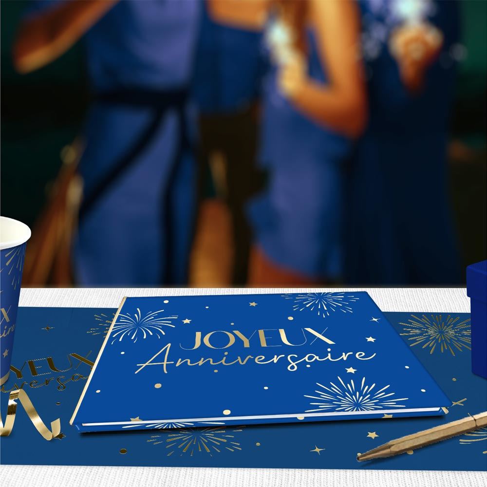 Rubrique Thème Party Bleu