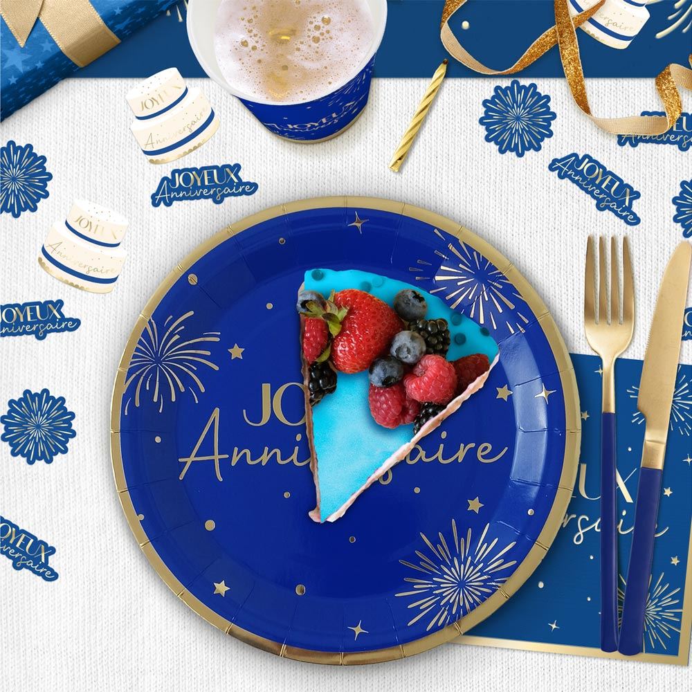 Rubrique Thème Party Bleu
